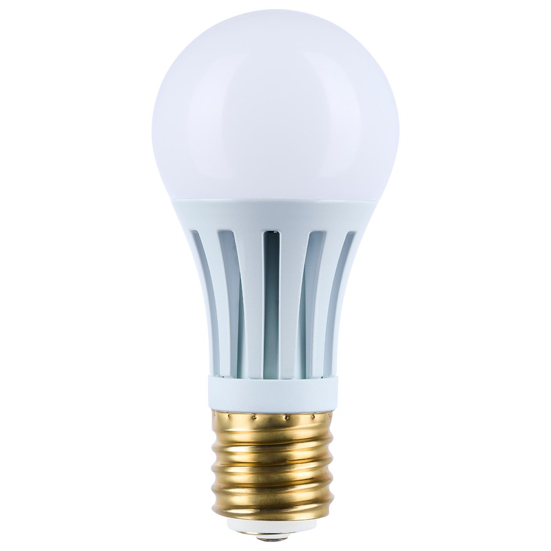 10/22/33 Wattage Selectable PS25 LED Three-Way Lamp – E39d Mogul Base – 2700K – White Finish – 120 Volt Light Bulb by Satco