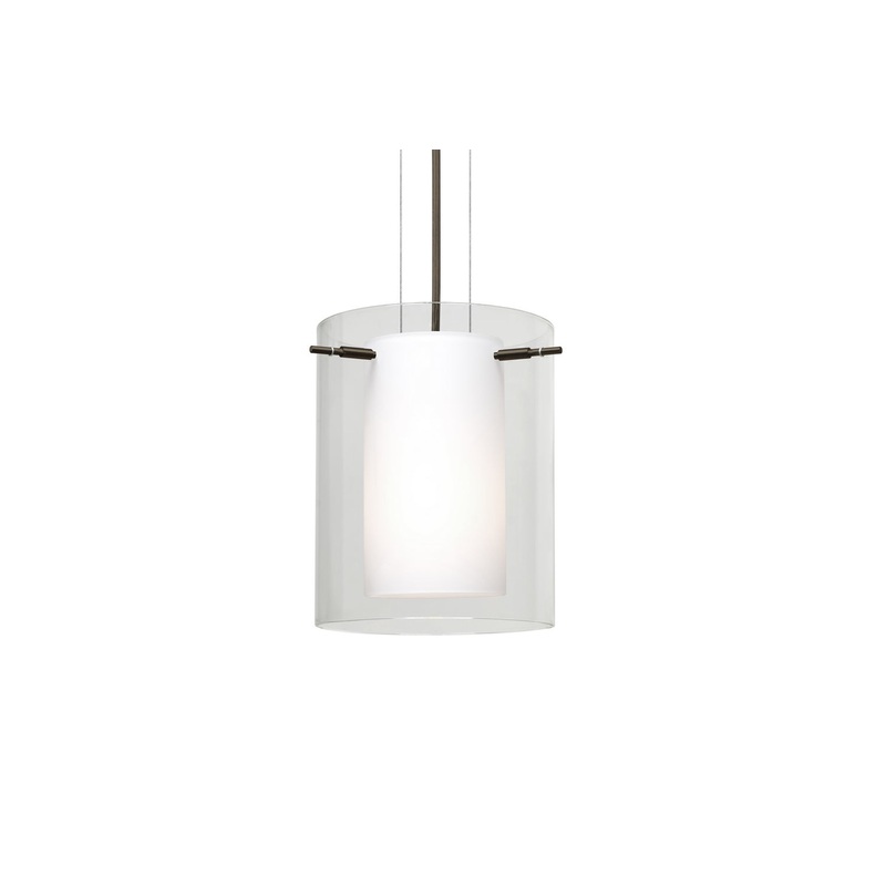 Besa 1KG-C00607-LED-BR Pahu One Light Pendant Bronze