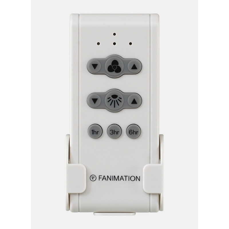Fanimation CR500 Controls Remote Control Gray White/Black