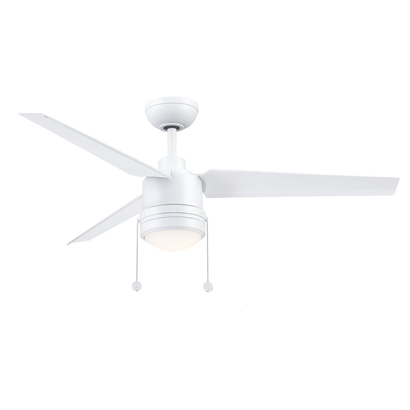 Fanimation FPD7619MWW PC/DC L 52″ Ceiling Fan Matte White