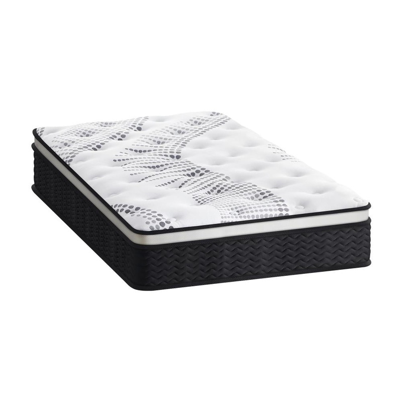 Single Mattress Cool Gel Foam Euro Top Pocket Spring 22cm