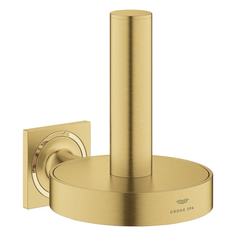 Toilet Paper Holder Allure Brushed Cool Sunrise Metal 5-13/16 Inch Wall Mount