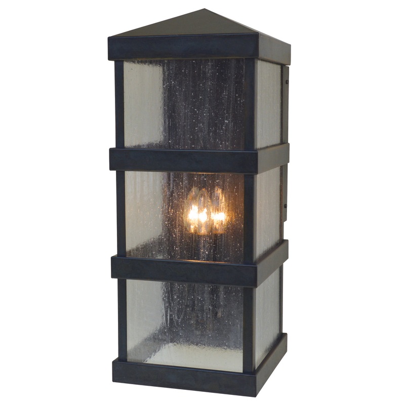 Arroyo BAW-10CS-BZ Barcelona Three Light Wall Mount Bronze