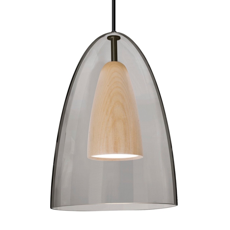 Besa J-DANOSMNA-LED-BK Besa Dano Pendant LED Pendant Black