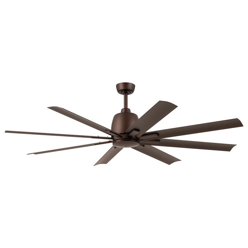 Kichler 310265SNB 65″ Ceiling Fan, Satin Natural Bronze