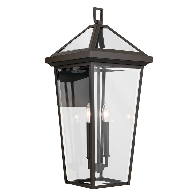 Kichler 59127OZ Two Light Outdoor Wall Mount, Olde Bronze