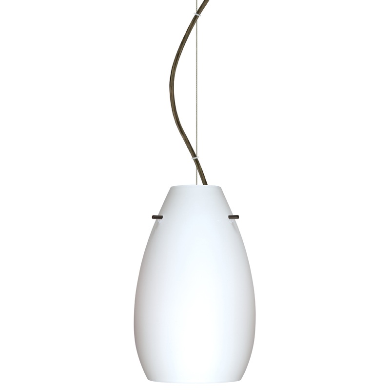 Besa 1KX-412607-BR Pera One Light Pendant Bronze