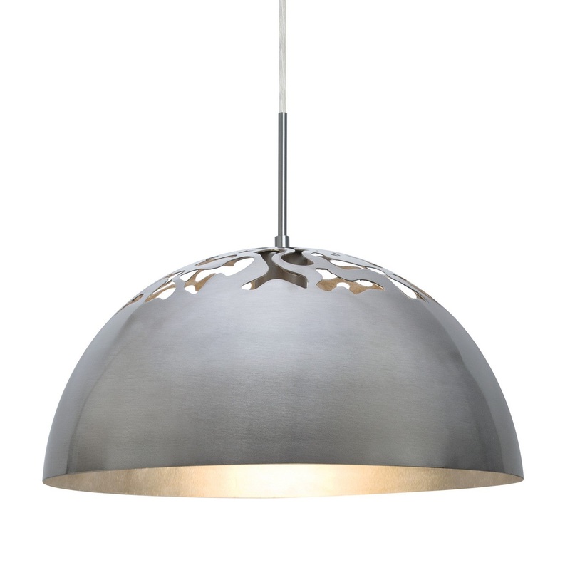 Besa J-GORDY-LED-SN Besa Gordy Pendant LED Pendant Satin Nickel