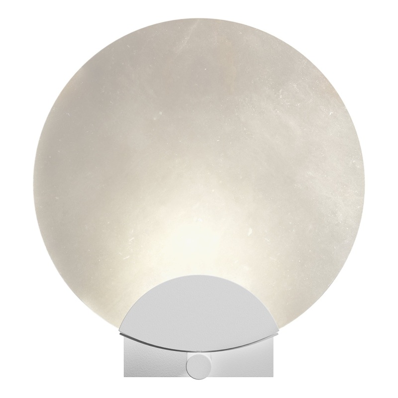 Callisto 1-Light Sconce White