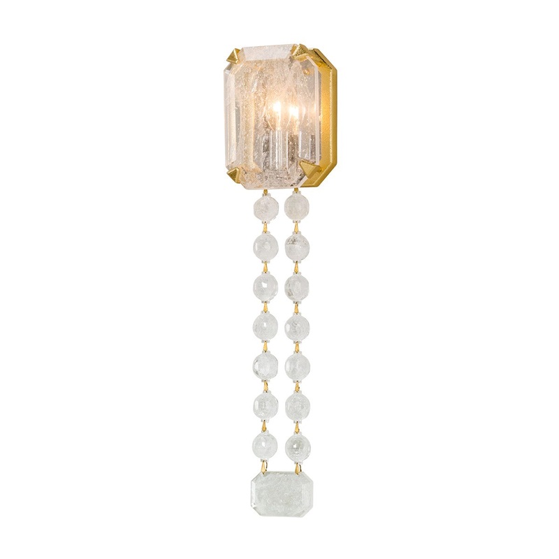 Corbett Lighting 230-11-GL Alibi One Light Wall Sconce Gold Leaf