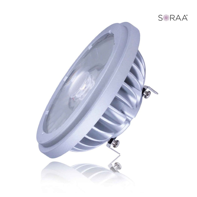 SORAA 18.5W LED AR111 2700K VIVID 9 DIM Light Bulb by Bulbrite