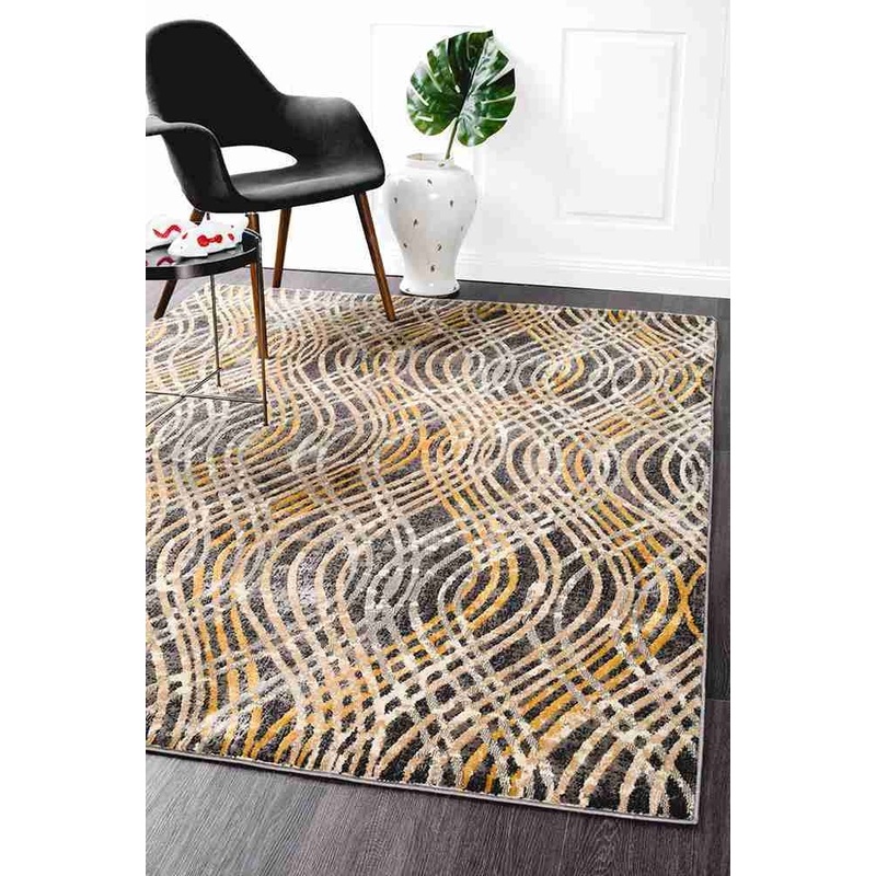 Dream Scape 852 Charcoal By Rug Culture – 400X300CM – RECTANGLE
