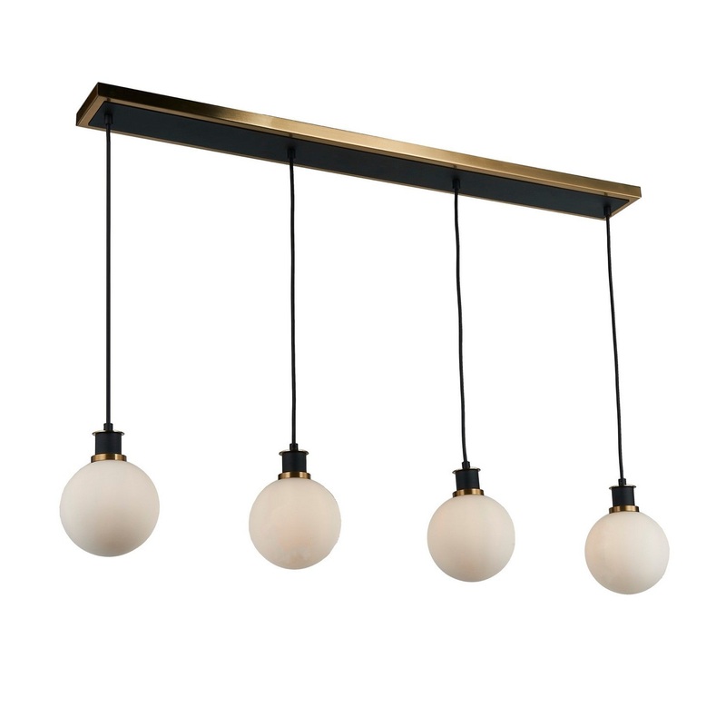 Gem Linear Chandelier – Acid White