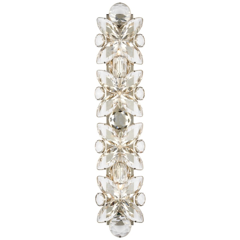 LED Wall Sconce from the Lloyd Collection in Polished Nickel Finish by Visual Comfort Signature