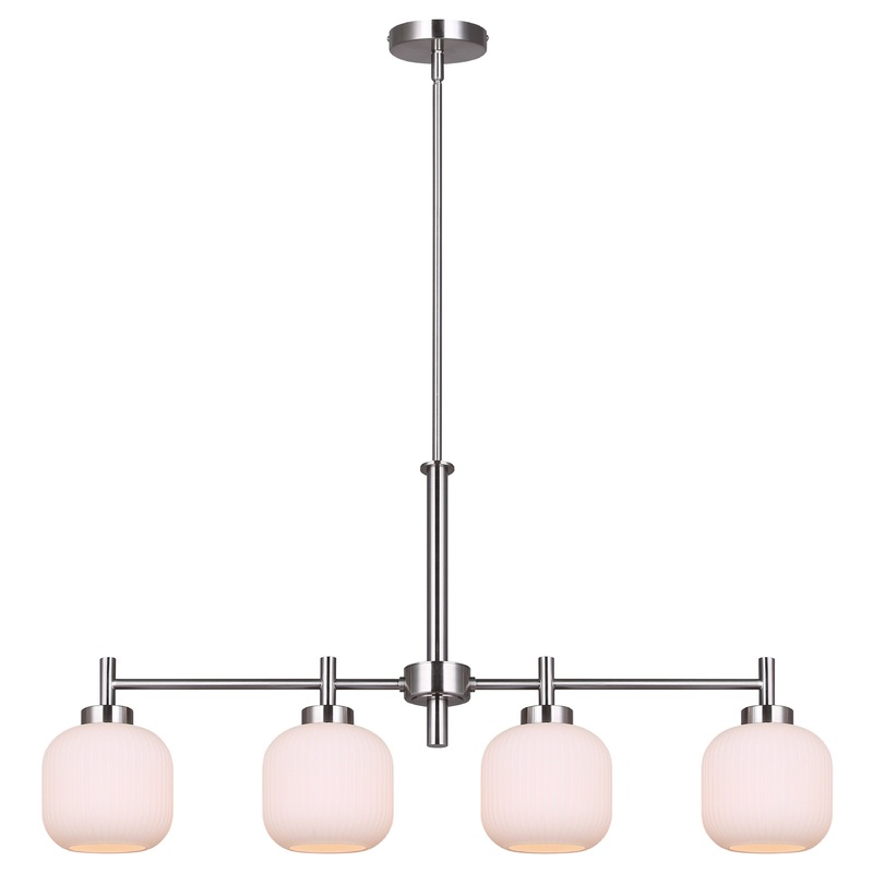 Mallory 4-Light Chandelier Brushed Nickel