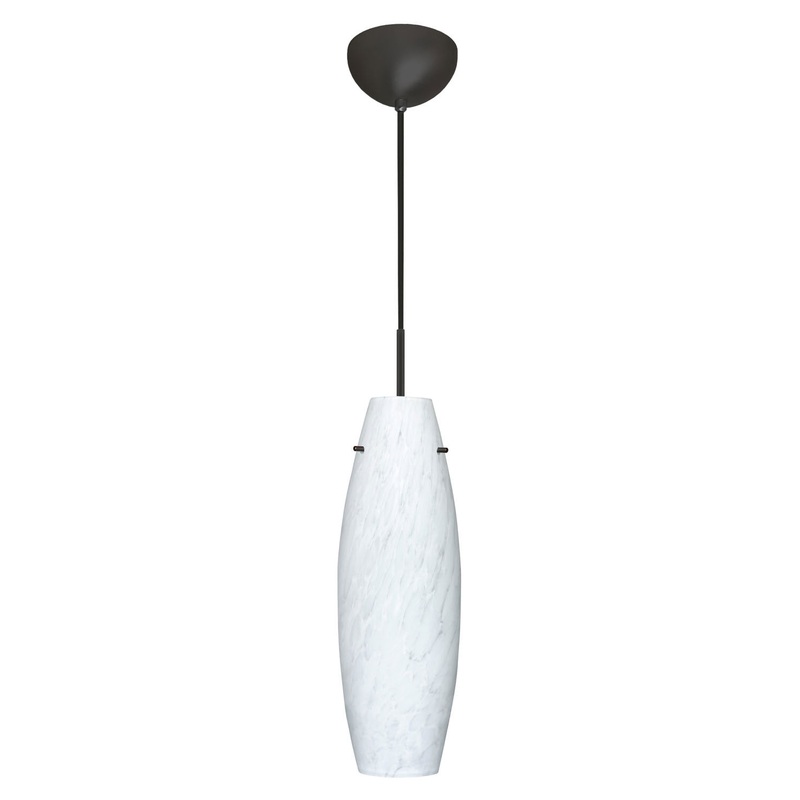 Besa 1VC-412719-BK Tara One Light Pendant Black (Discontinued)