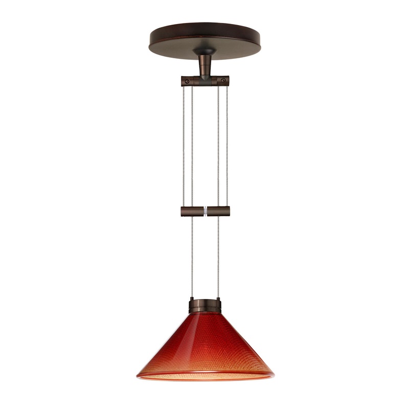 Besa 1XA-117681-BR Kona One Light Pendant Bronze