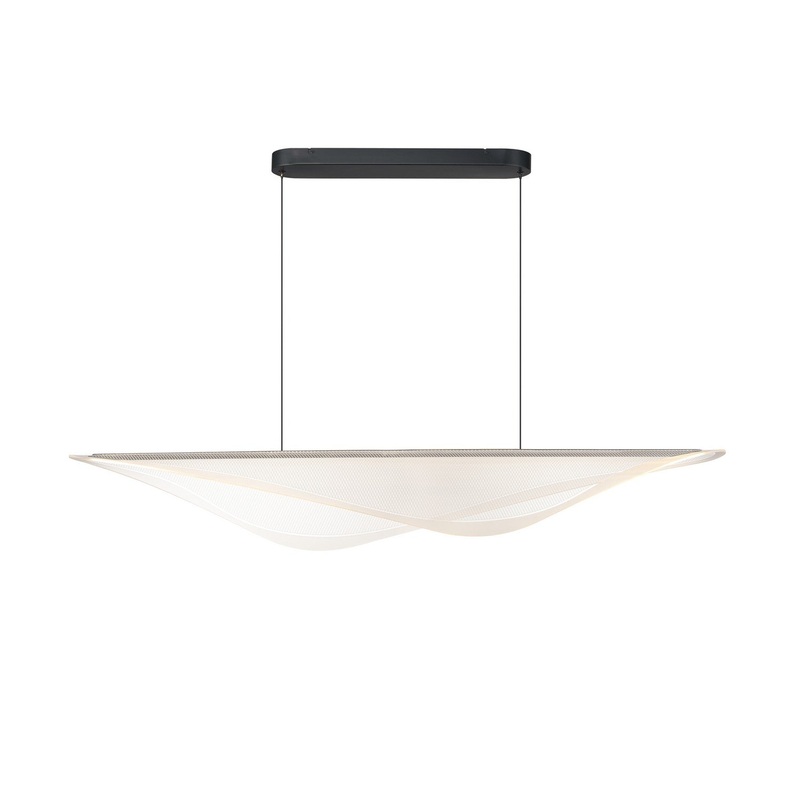 ET2 E24716-144BK Manta LED Linear Pendant Black