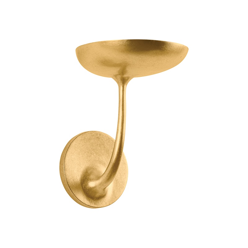 Taormina 1-Light LED Wall Sconce Vintage Gold Leaf