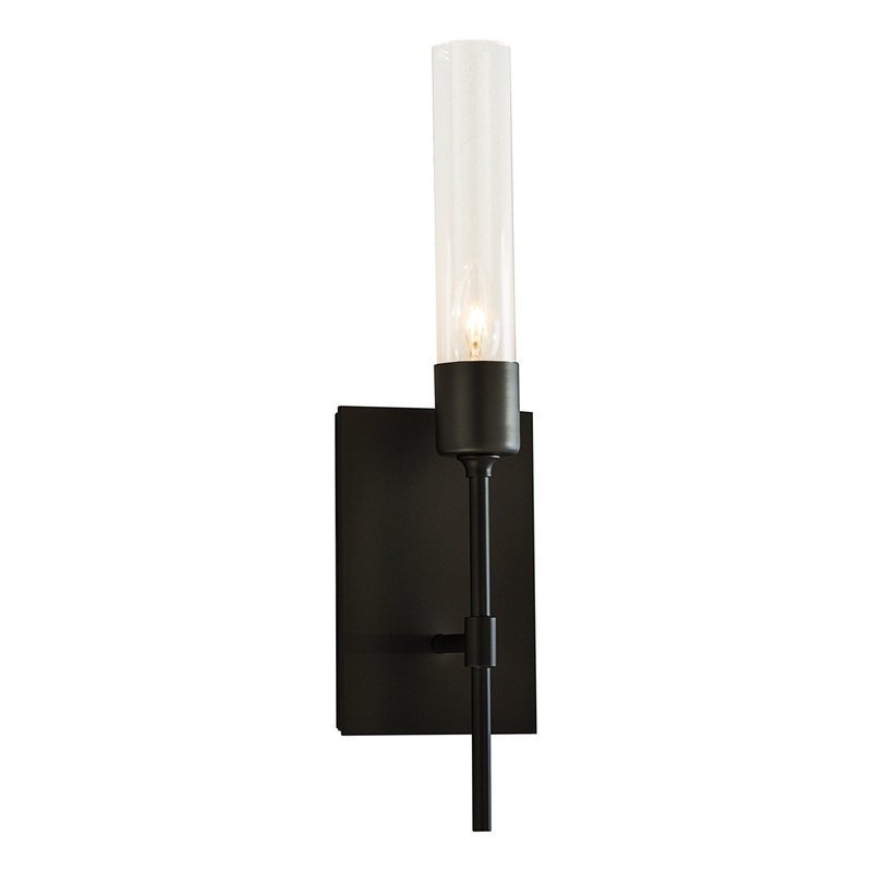 Vela Sconce Oil Rubbed Bronze Clear Glass (ZM)