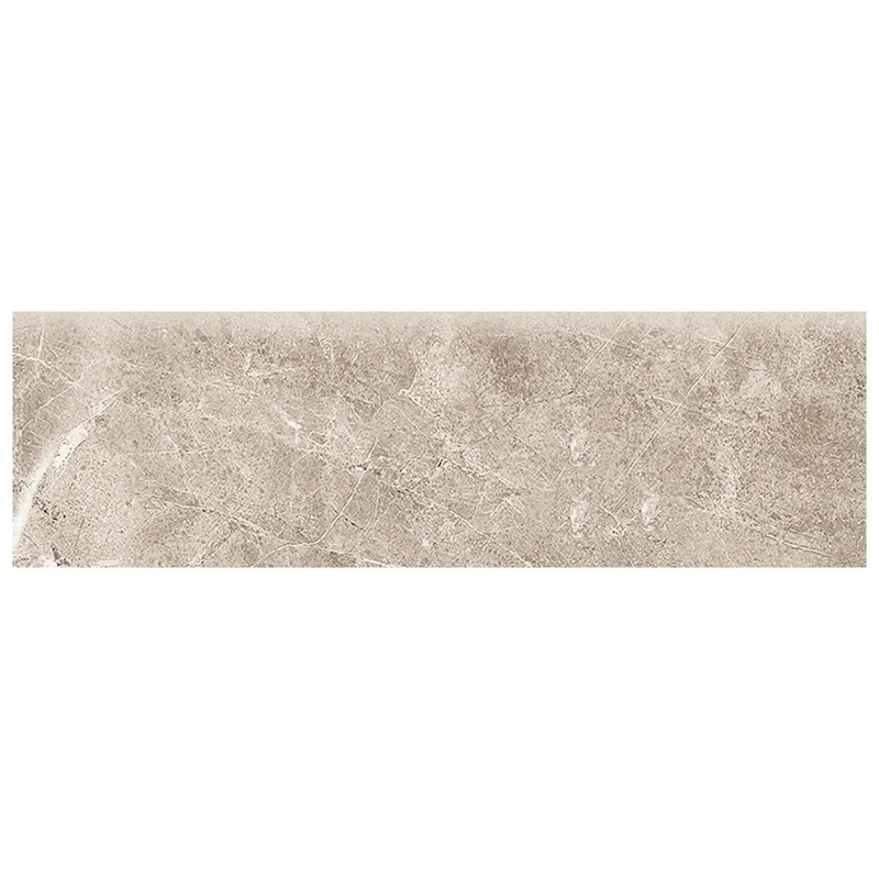 3″ x 10″ Bullnose Regency Sand Glossy Porcelain Trim 56-501