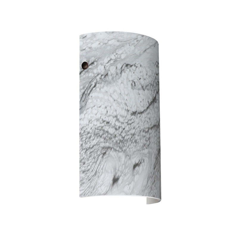 Besa 7042MG-BR Tamburo One Light Wall Sconce Bronze