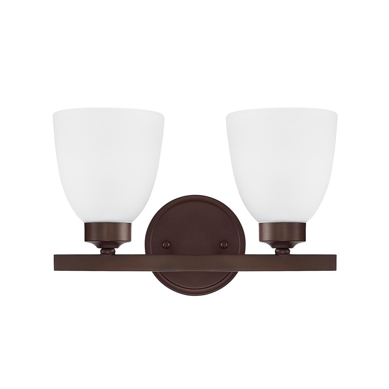 Capital Lighting 114321BZ-333 Jameson 2 Light Vanity Bronze