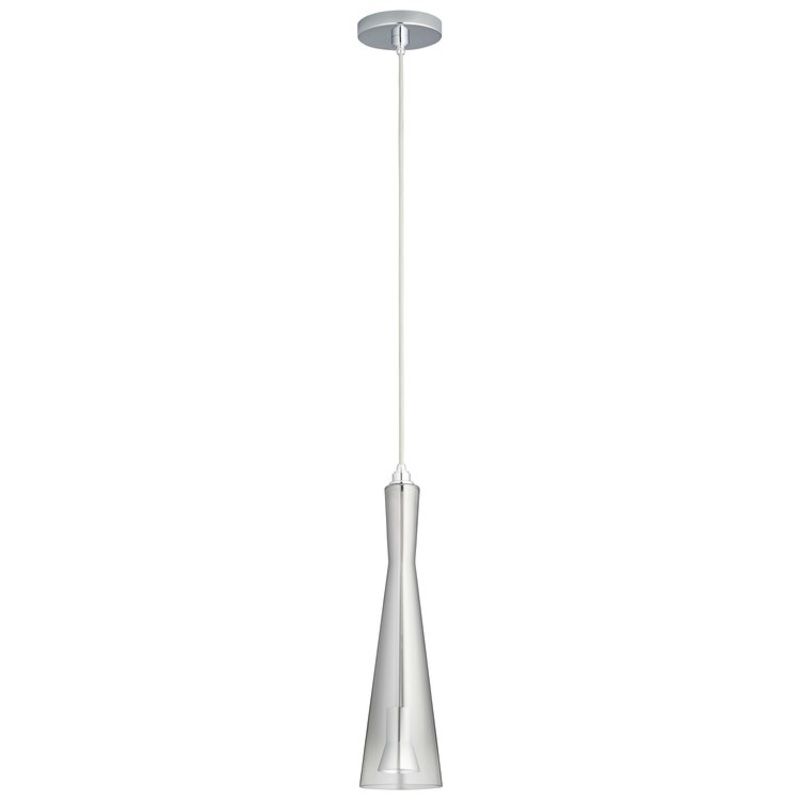 Cornet Single-Light Mini Pendant – Smoke Ombre