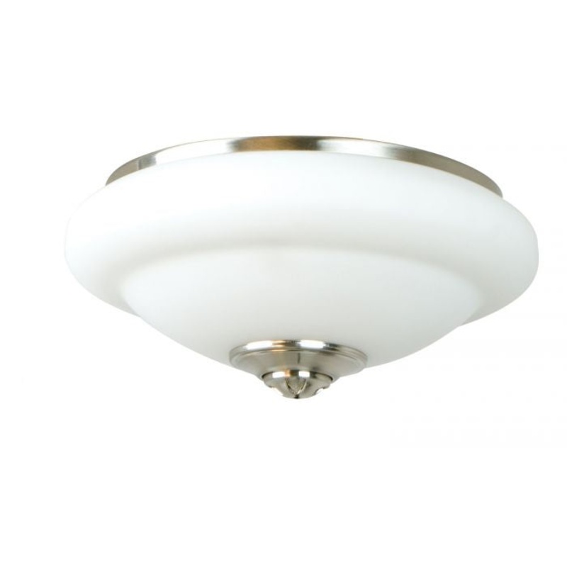 Craftmade ZELK-BNK-LED Elegance Bowl Light Kit LED Fan Light Kit Brushed Polished Nickel (Discontinued)