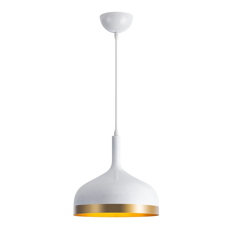 Dash Pendant – White & Gold / 12.00