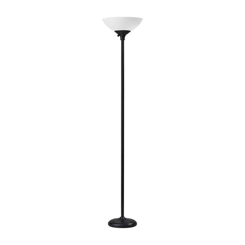Glenn 300W Torchiere Black