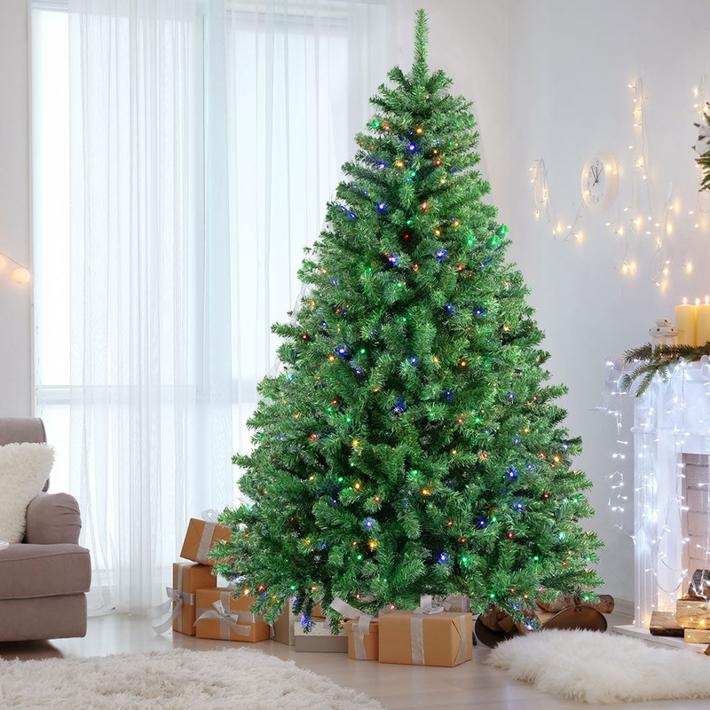 SANTACO Artificial Led Christmas Tree 2.1M