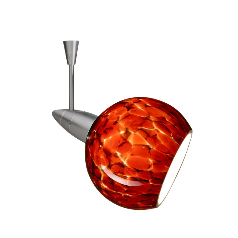 Besa SP-155941-SN Palla One Light Spotlight Satin Nickel