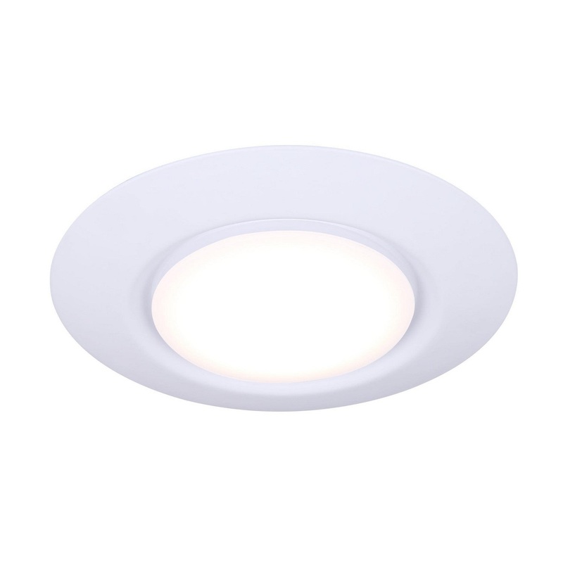 Canarm DL-6-15DCF-WH Led 6″ White LED Disc Light White