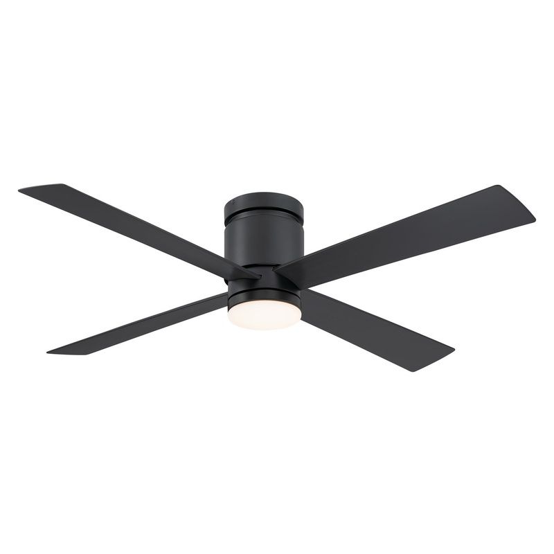 Fanimation FPS8553BL Kwartet 52″ Ceiling Fan Black