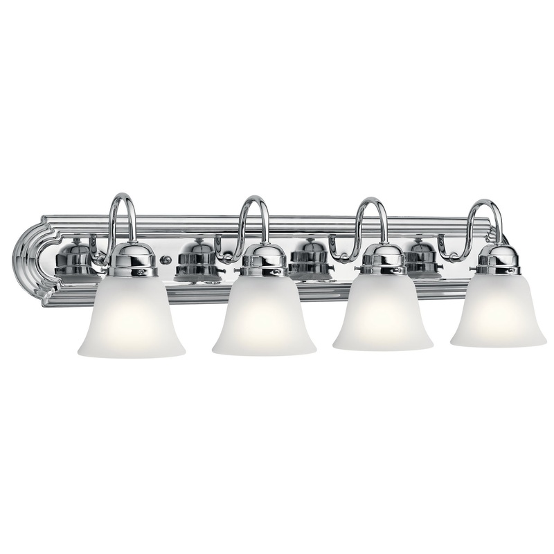 Kichler 5338CHS Four Light Bath, Chrome