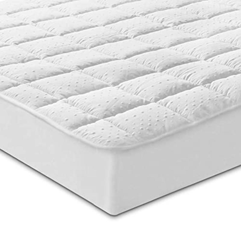 Amazon Brand – Umi Doppia Strato Disponibile Microfibra Coprimaterassi,extra morbidezza,antiallergico – 180 x 200 cm