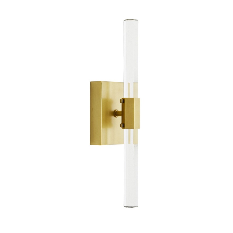 Arteriors 49671 Frazier Two Light Wall Sconce Antique Brass