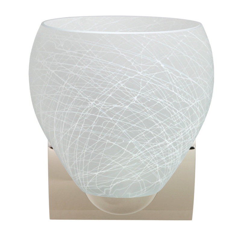 Besa 1WZ-412260-CR Bolla One Light Wall Sconce Chrome