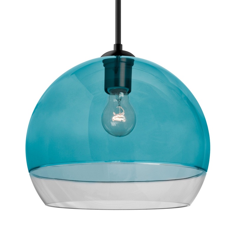 Besa J-ALLY12BL-BK Besa Ally 12 Pendant One Light Pendant Black