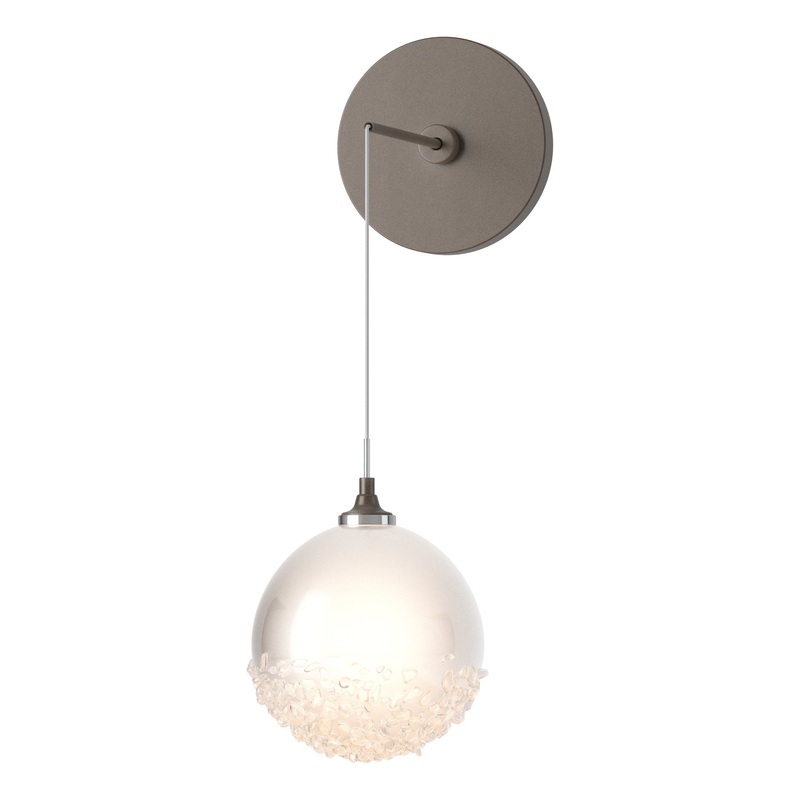 Fritz Globe Low Voltage Sconce Bronze