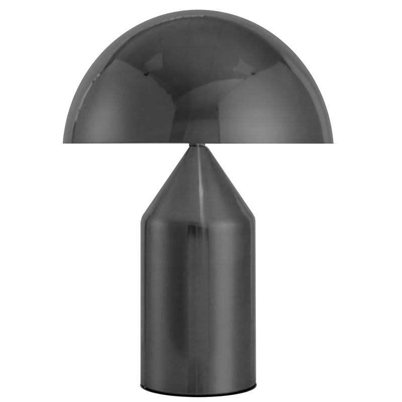 Travis 2-Light Table Lamp Matte Black