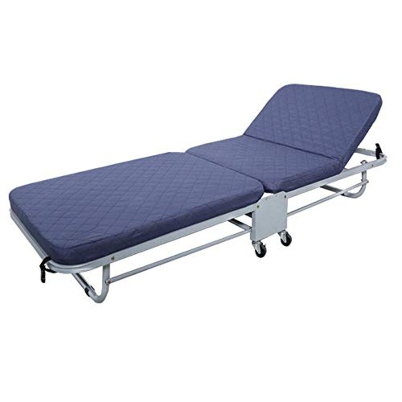 WEI-LUONG Sedia per conferenze Pieghevole Materasso Memory Pieghevole Campo brandina Fold Away Guest Letti Superficie Comfort Materasso Compatto e Leggero