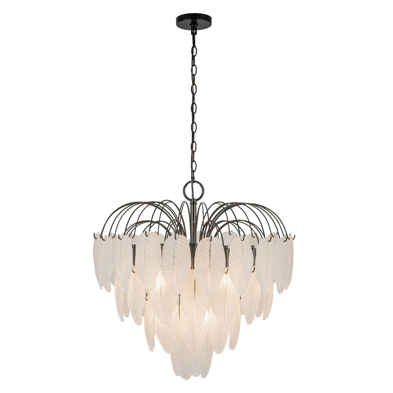Alessia Chandelier – Black / 23″