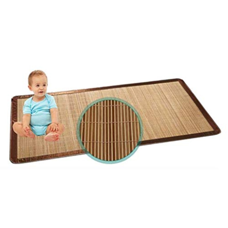 MBY Materassino in bamb, Materassi Letto for Bambini Letto Singolo Liscio No Burr Pelle-Amichevole Camera da Letto di Protezione Dell’ambiente, 8 Dimensioni (Size : 17474cm)