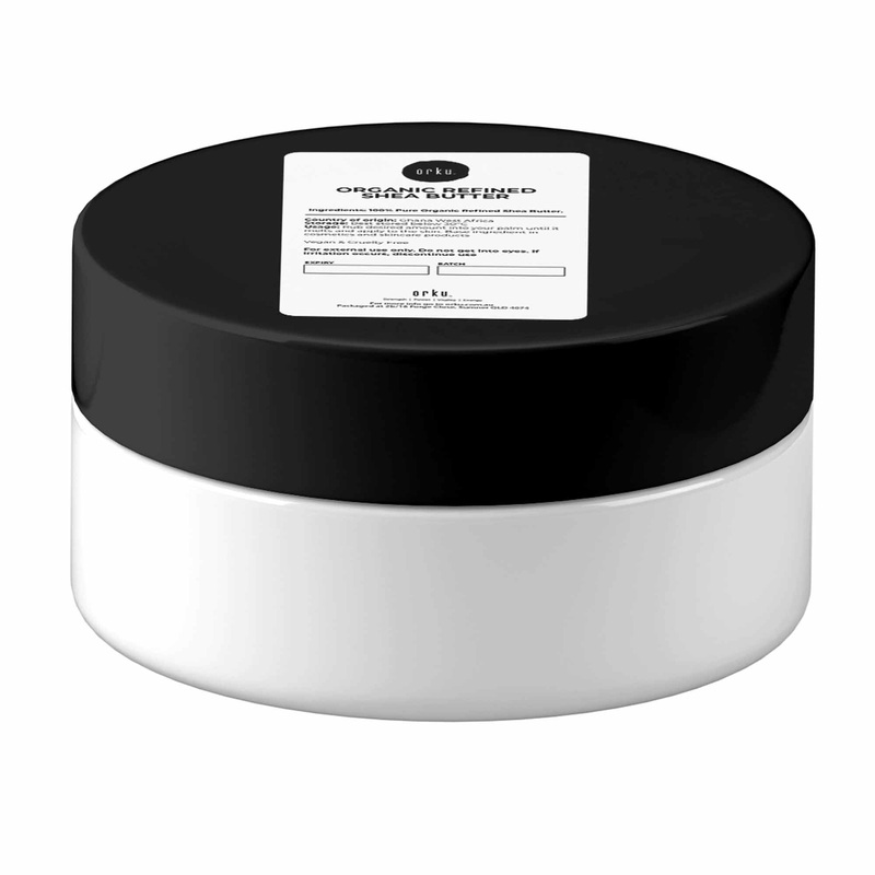 100g Refined Shea Butter Jar – Organic Pure African Karite Moisturiser