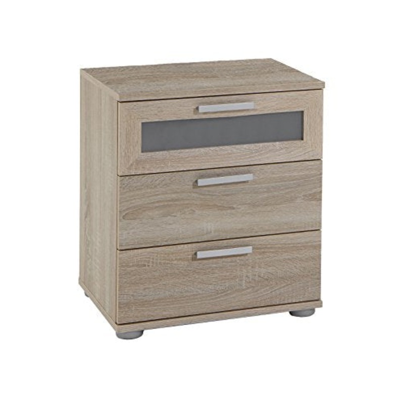 13Casa – Pepper A12 – Comodino. Dim: 45x38x53,5 h cm. Col: Rovere. Mat: Nobilitato.
