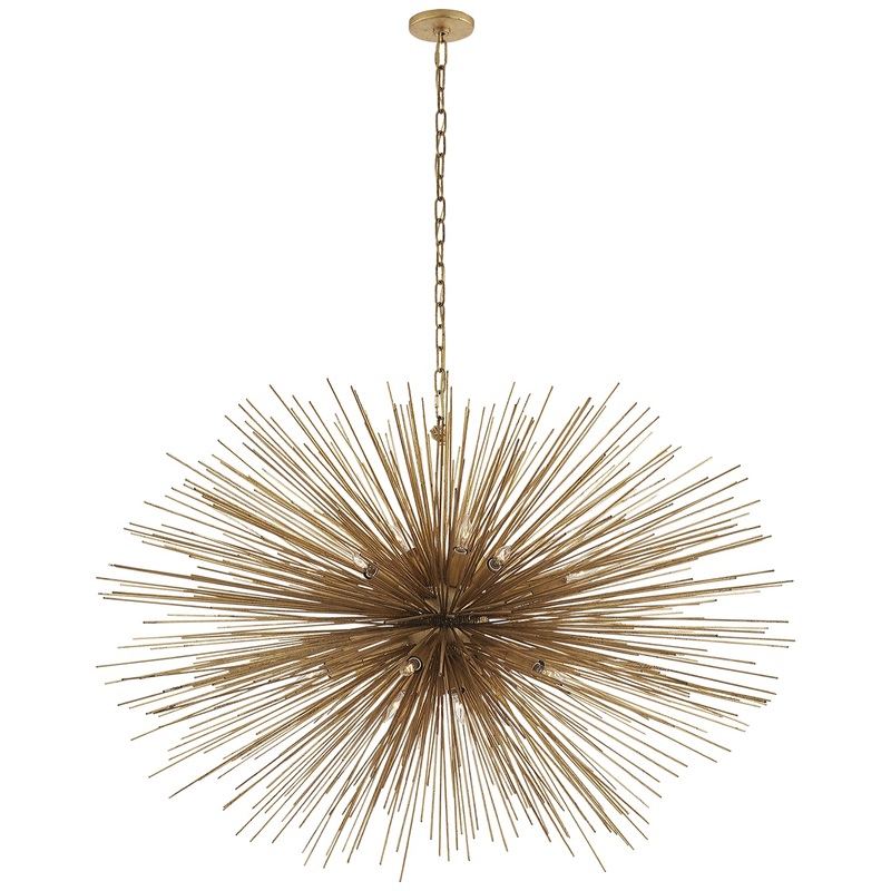 20 Light Chandelier from the Strada Collection in Gild Finish by Visual Comfort Signature