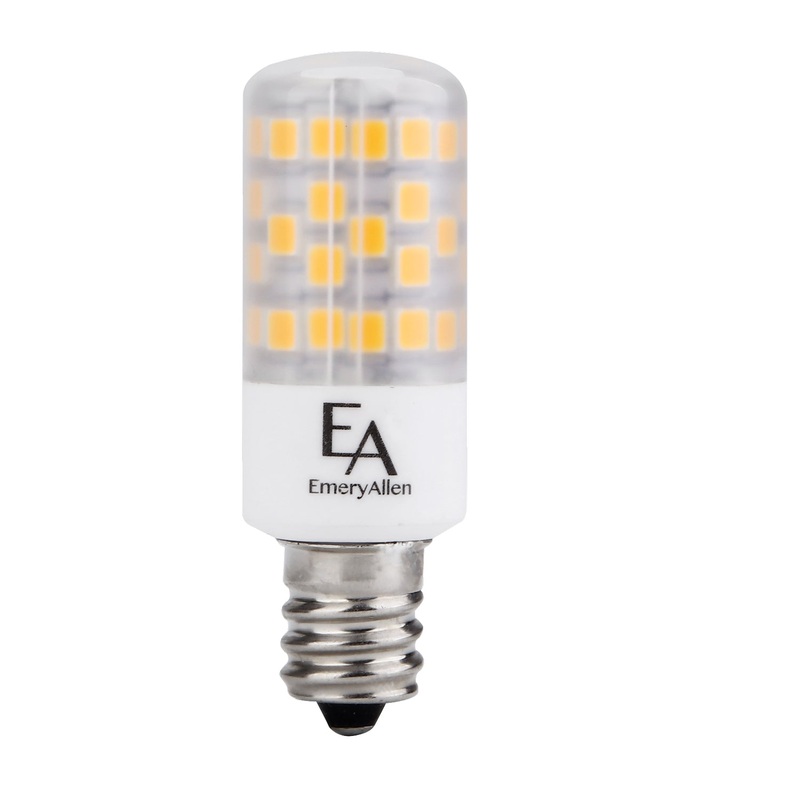 4.50 Watt LED LED, 450  Lumens, E12 Candelabra base, 120 Volt Light Bulb by Emery Allen