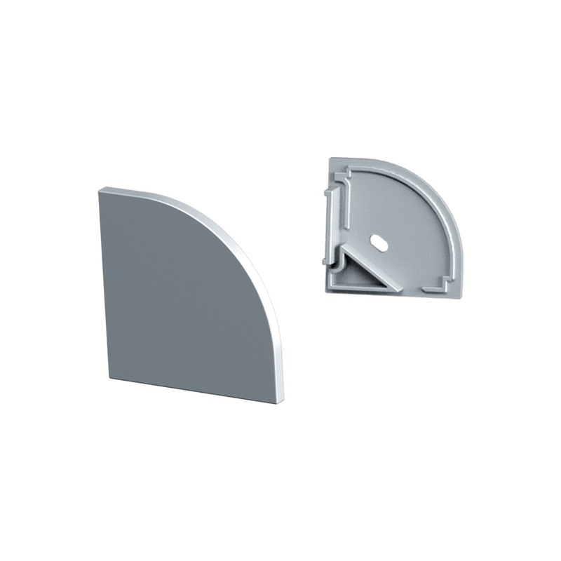 American Lighting PE-RADXL-FEED End Cap w/feed hole